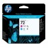 Głowica HP 72 C9383A do HP Designjet T610 T620 T770 T790 T795 T1100 T1120 T1200 T1300 T2300 purpurowa i błękitna