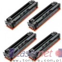 Toner HP M255 M282 M283 Color LaserJet Pro zamiennik HP 207X W2210X﻿ W2211X﻿ W2212X ﻿W2213X bez chipa 